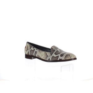 Marc Joseph Womens Columbus Cr Animal Print Loafers Size 10 Medium (B, M)!